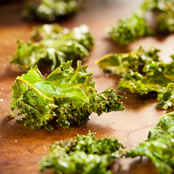 Sesame & Garlic Kale Chips