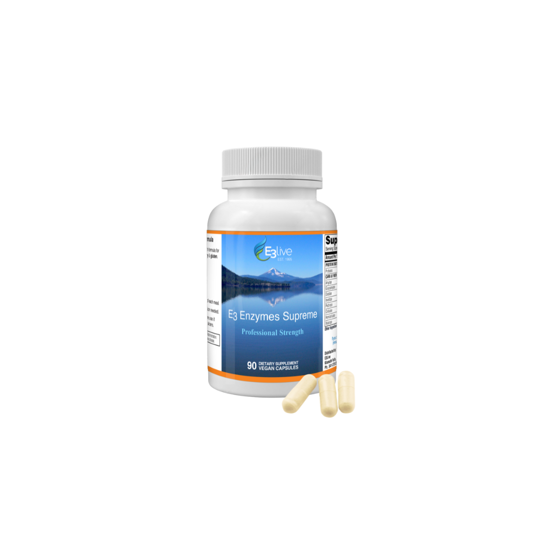 E3Enzymes Supreme Professional Strength 90ct (460mg)
