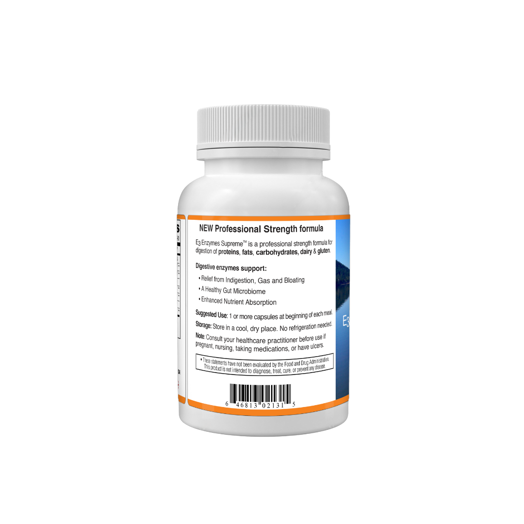 E3Enzymes Supreme Professional Strength 90ct (460mg)