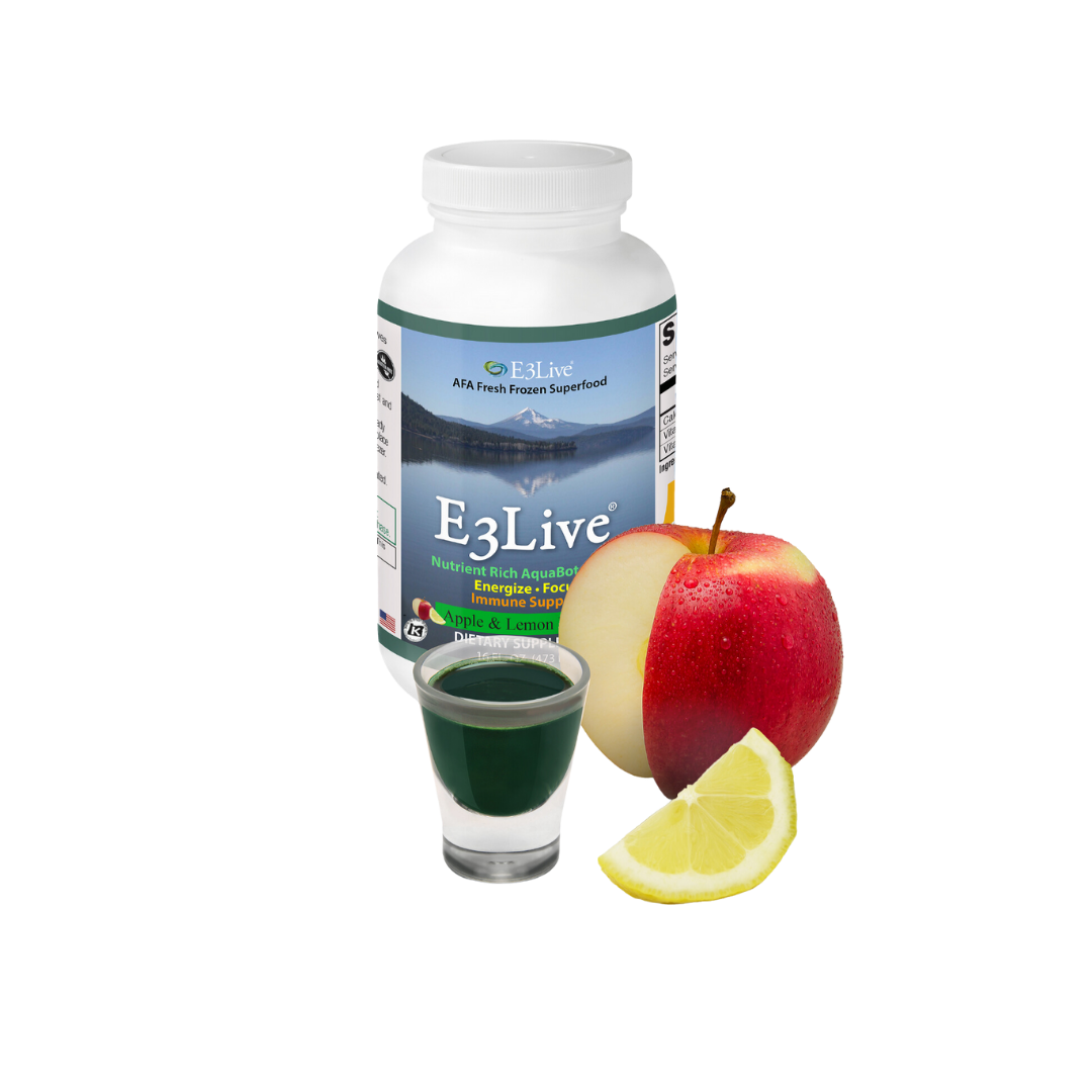 E3Live Flavored (Apple/Lemon) 16oz/473ml Pack