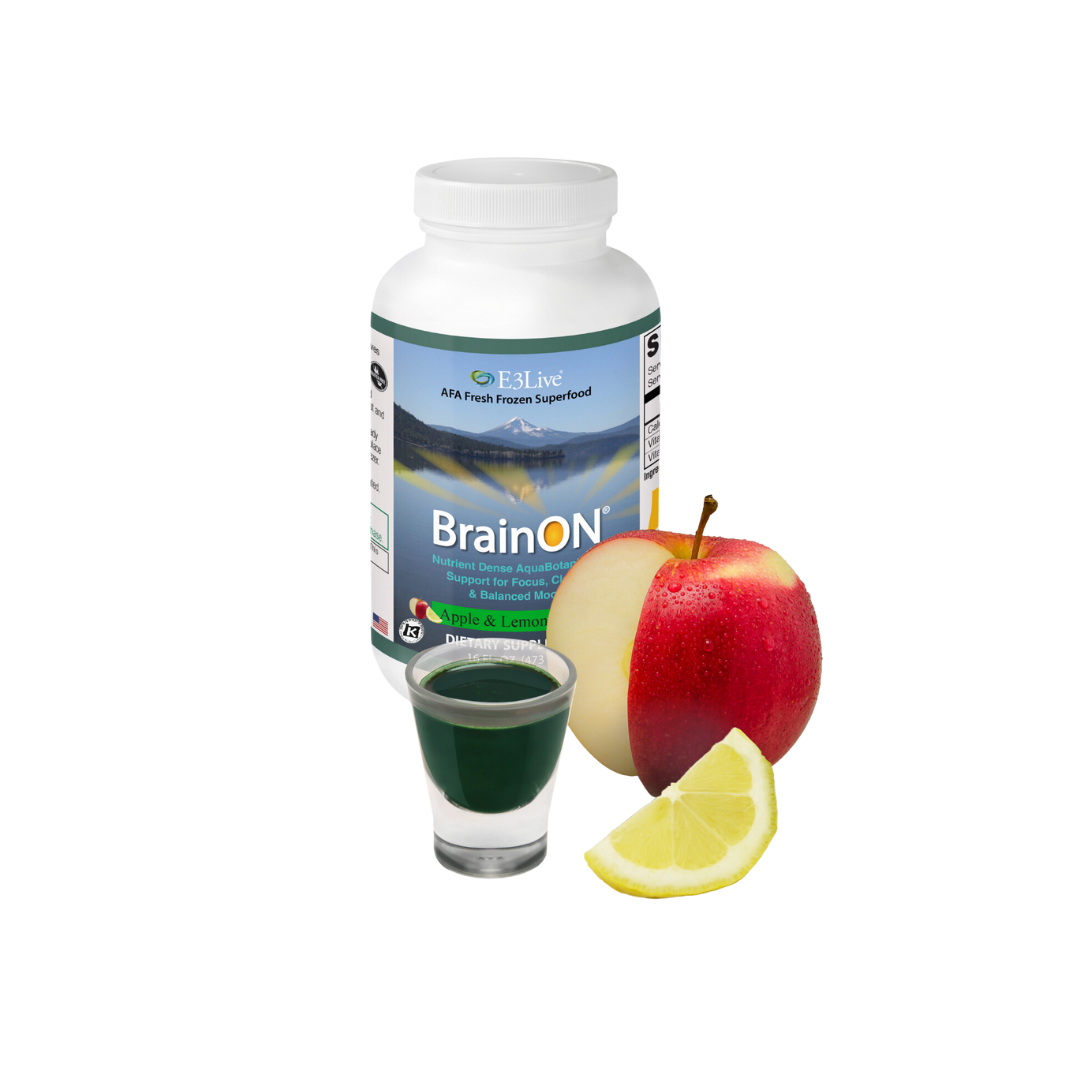 BrainON® Flavored (Apple/Lemon) 16oz/473ml Pack – E3Live