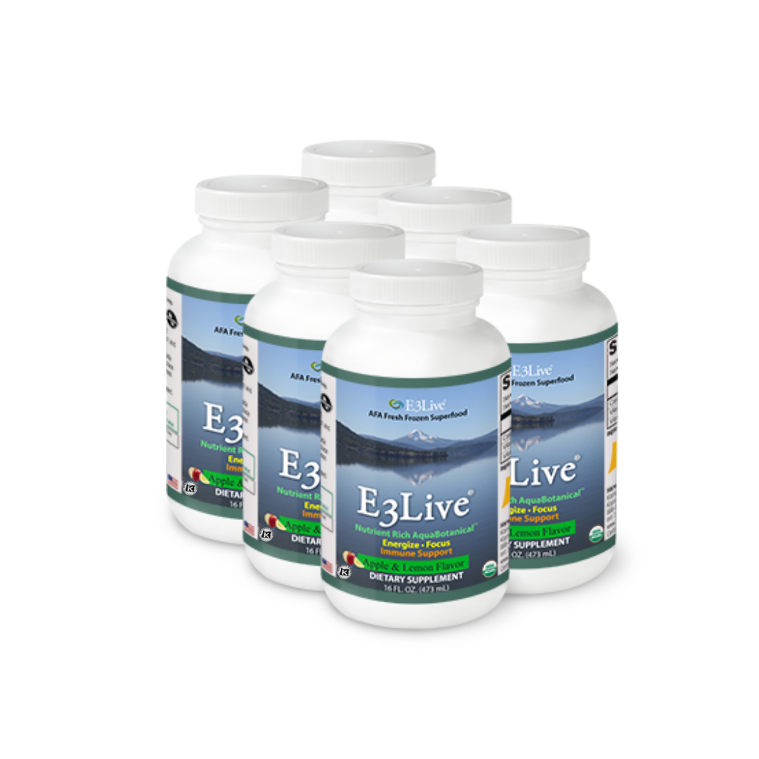 E3Live Flavored (Apple/Lemon) 16oz/473ml Pack