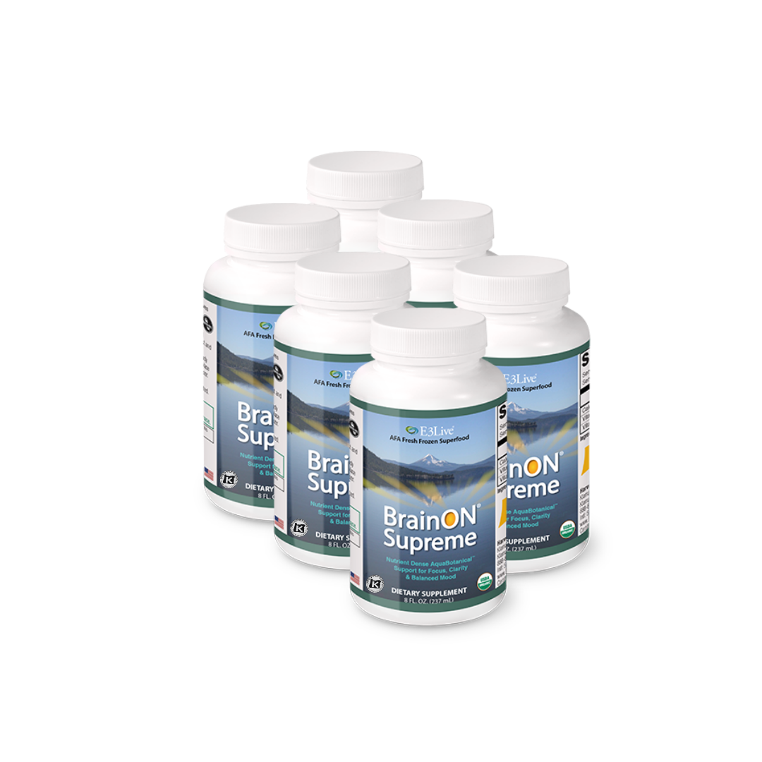 BrainON Supreme 8oz - 4, 6, and 12 Packs