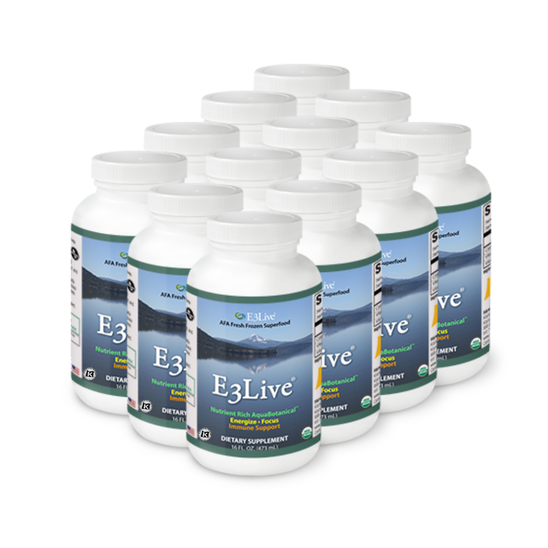 E3Live Original 12-pack of 16oz fresh-frozen bottles 