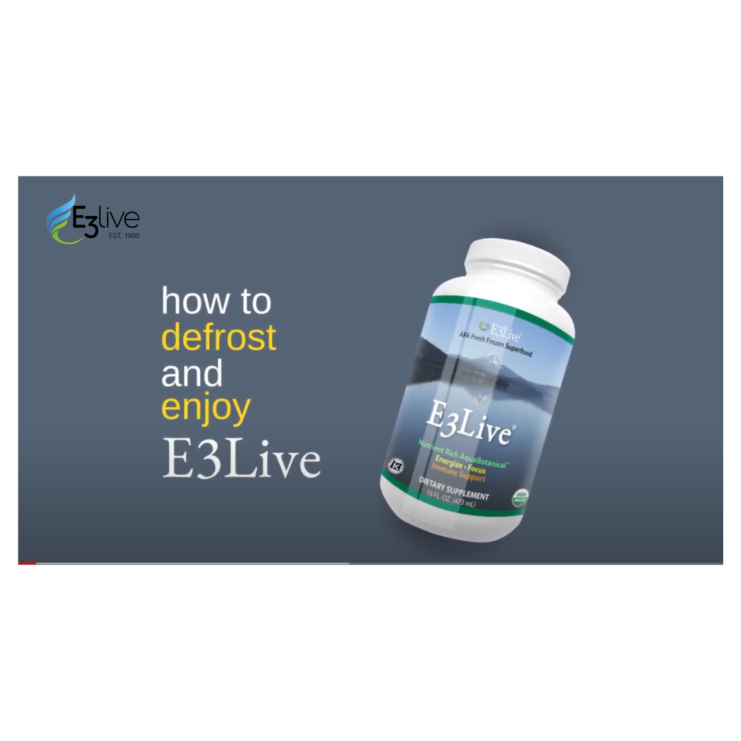 E3Live Original 16oz/473ml Pack